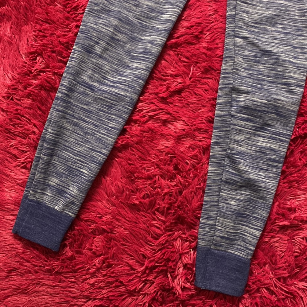 Linda Michael seamless navy heather leggings - Picture 3 of 14
